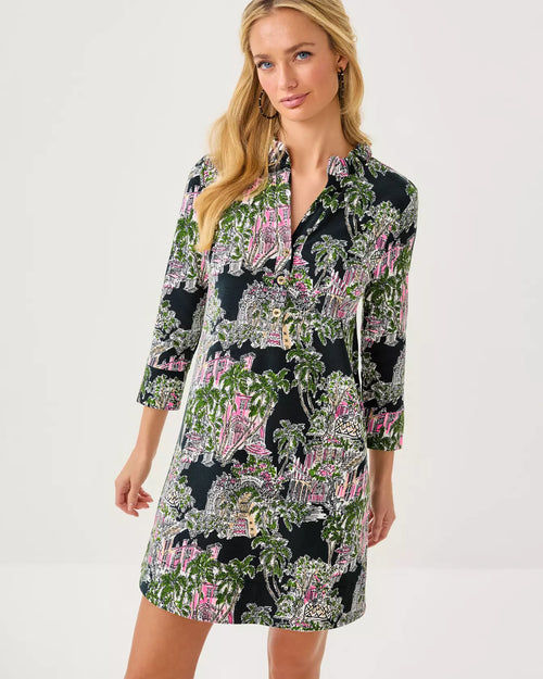 The "PB Anniversary Toile" Knightley Dress by Lilly Pulitzer