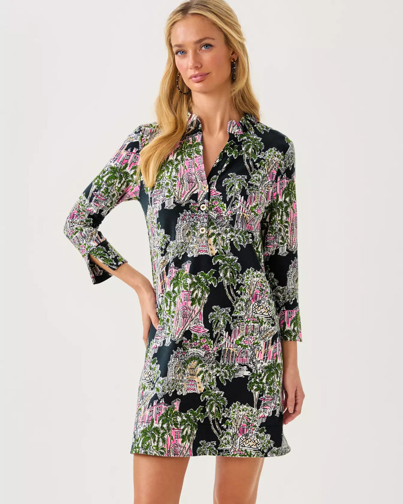 The "PB Anniversary Toile" Knightley Dress by Lilly Pulitzer
