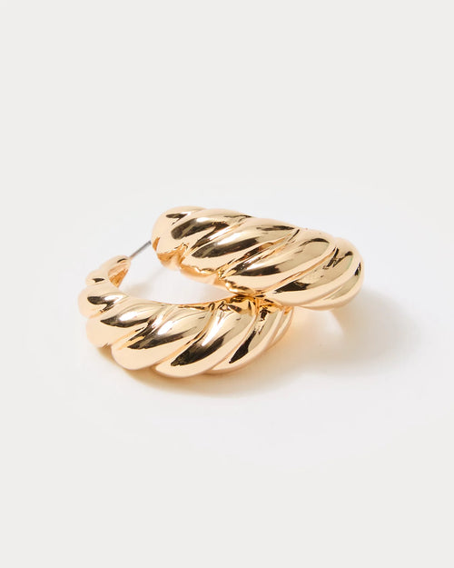 The "Seacrets" Hoop Earrings by Lilly Pulitzer