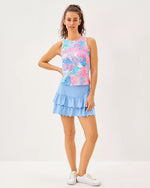 The "Roar of the Seas" UPF 50+ Luxletic Candia Active Bra Tank Top by Lilly Pulitzer