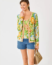 The "Sympeony" Pollyanne Cardigan by Lilly Pulitzer