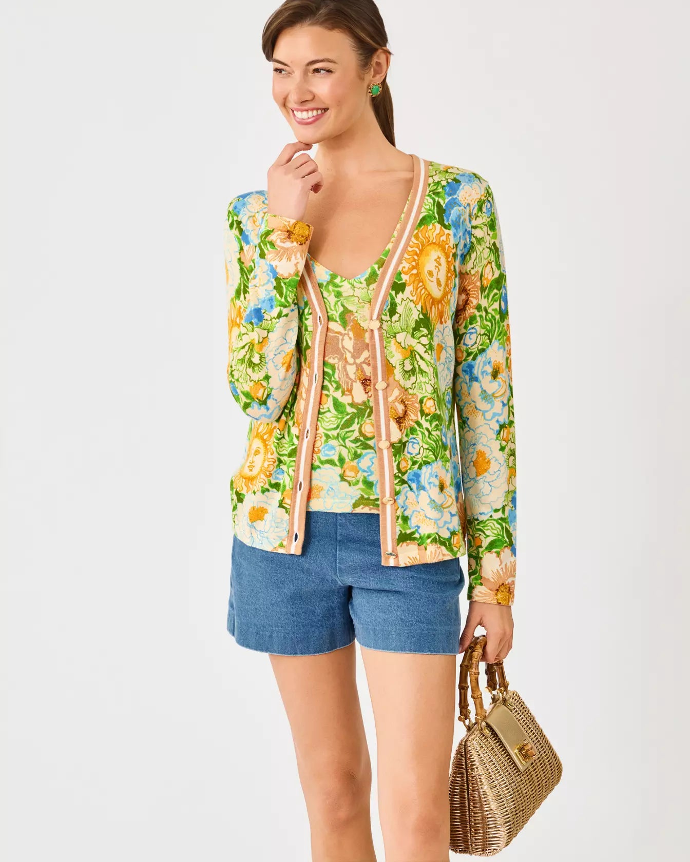 The "Sympeony" Pollyanne Cardigan by Lilly Pulitzer