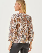 The "Take Meowt" Haida Eyelet Top by Lilly Pulitzer