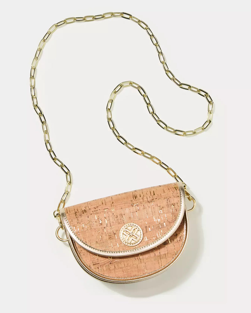 The "Camille" Cork Belt Bag by Lilly Pulitzer