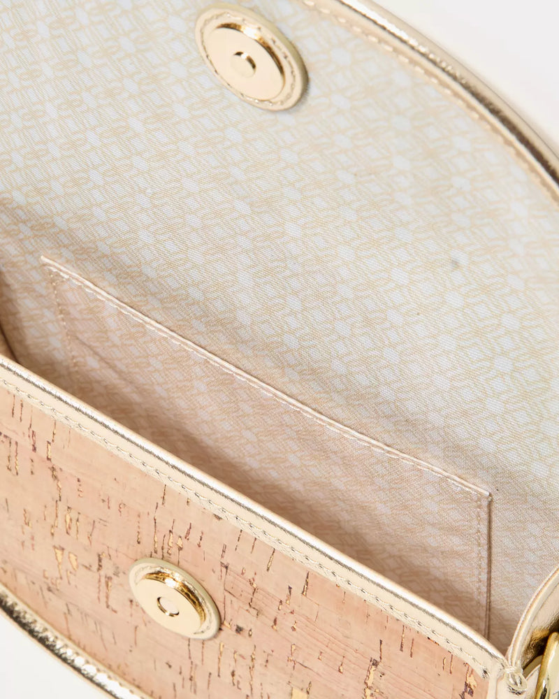 The "Camille" Cork Belt Bag by Lilly Pulitzer
