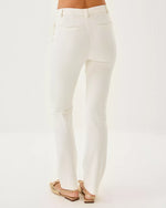 The "Coconut" 32" Demaria High Rise Stretch Pant by Lilly Pulitzer