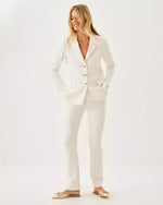 The "Coconut" 32" Demaria High Rise Stretch Pant by Lilly Pulitzer