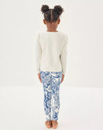 The "Endless Animals Summer" Girls Mini Jansen Long Sleeved Top by Lilly Pulitzer