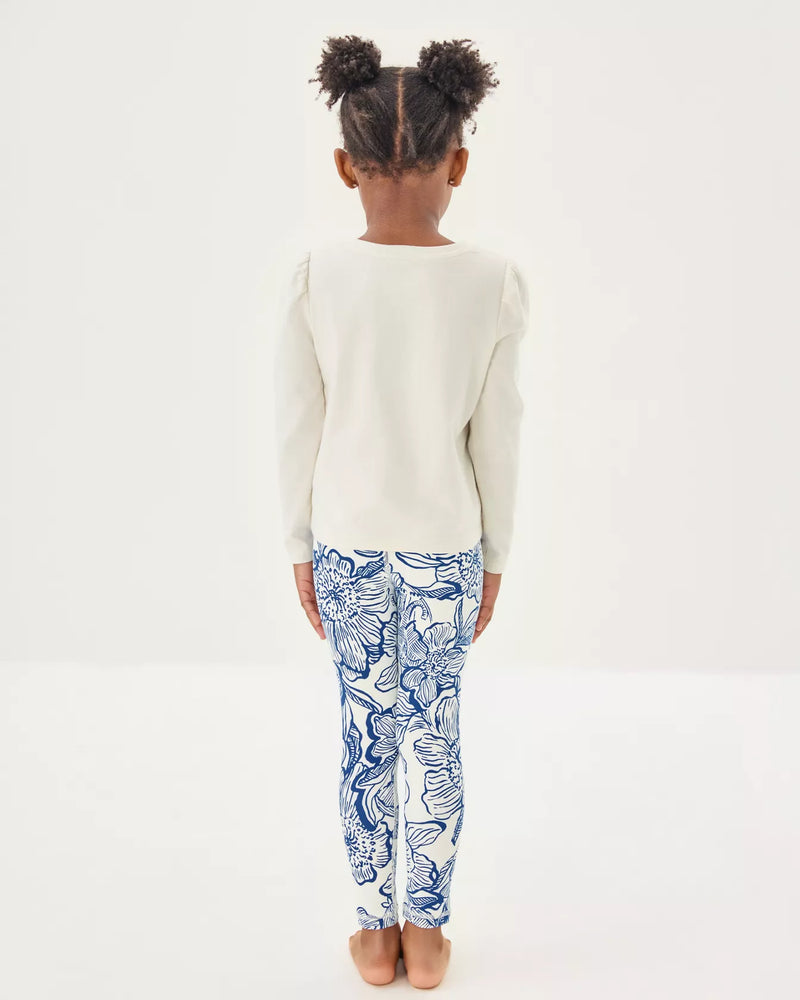The "Endless Animals Summer" Girls Mini Jansen Long Sleeved Top by Lilly Pulitzer