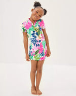 The "Endless Summers" UPF 50+ Girls Mini Love Active Dress by Lilly Pulitzer