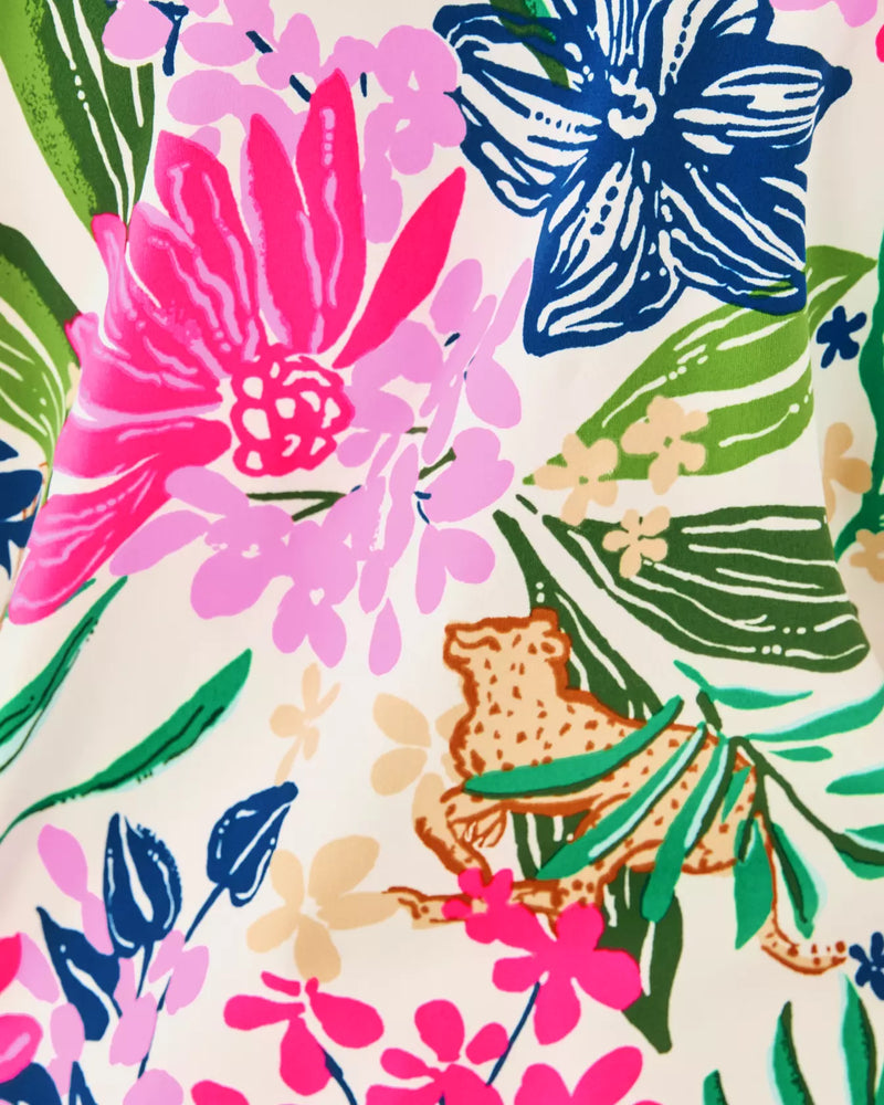 The "Endless Summers" UPF 50+ Girls Mini Love Active Dress by Lilly Pulitzer
