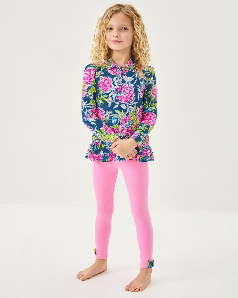 The "Dahlia Licious" Girls Penelope Tunic & Legging Set by Lilly Pulitzer