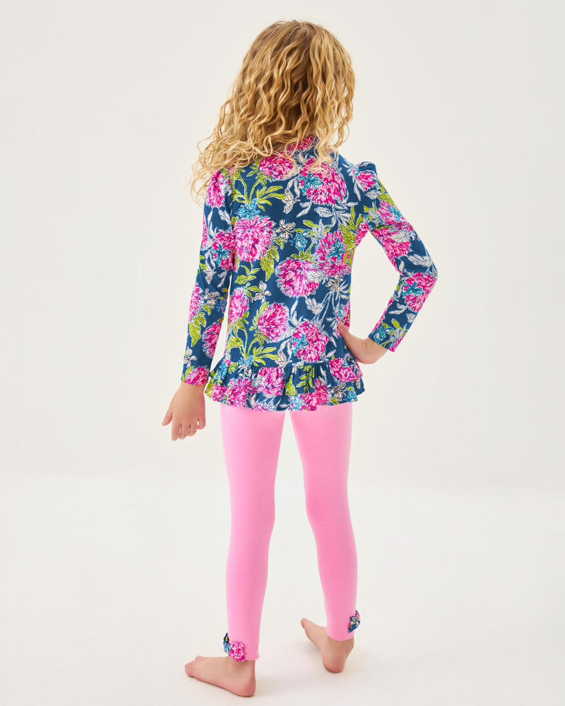 The "Dahlia Licious" Girls Penelope Tunic & Legging Set by Lilly Pulitzer