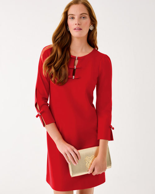 The “Cranberry Red” Leyland Shift Dress by Lilly Pulitzer