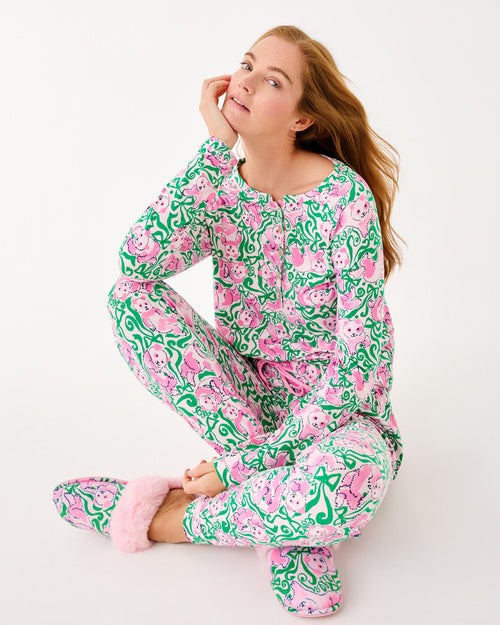 The “Panda n Bows” PJs by Lilly Pulitzer