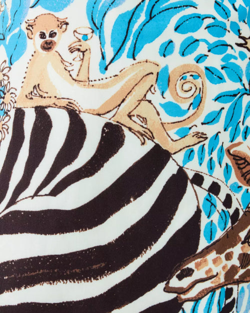 The "Lilly's Zoo" Elsa Silk Top by Lilly Pulitzer