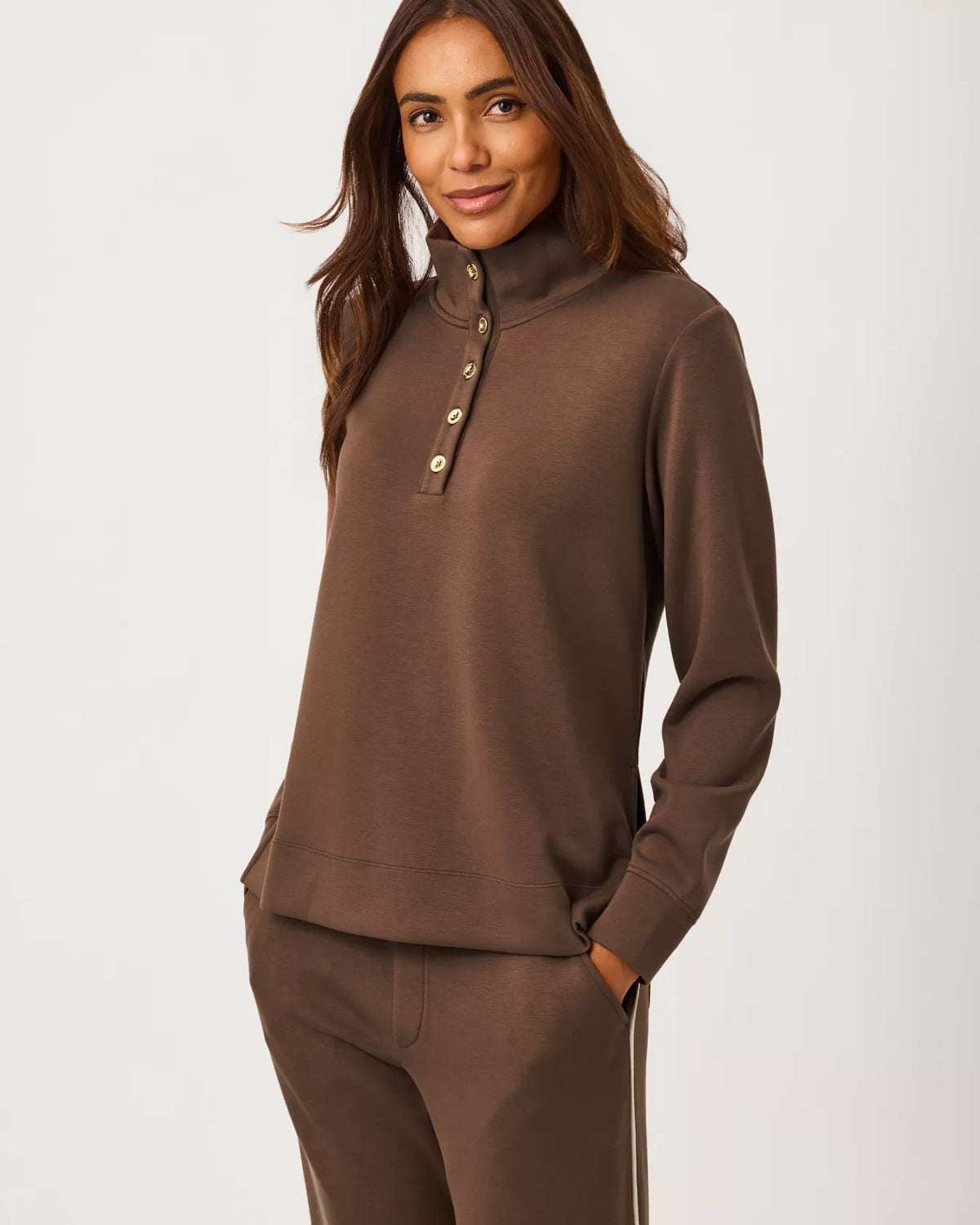 The "Coco Beach" UPF 50+ Cowie Pullover by Lilly Pulitzer