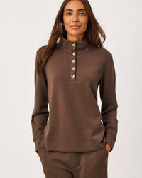 The "Coco Beach" UPF 50+ Cowie Pullover by Lilly Pulitzer