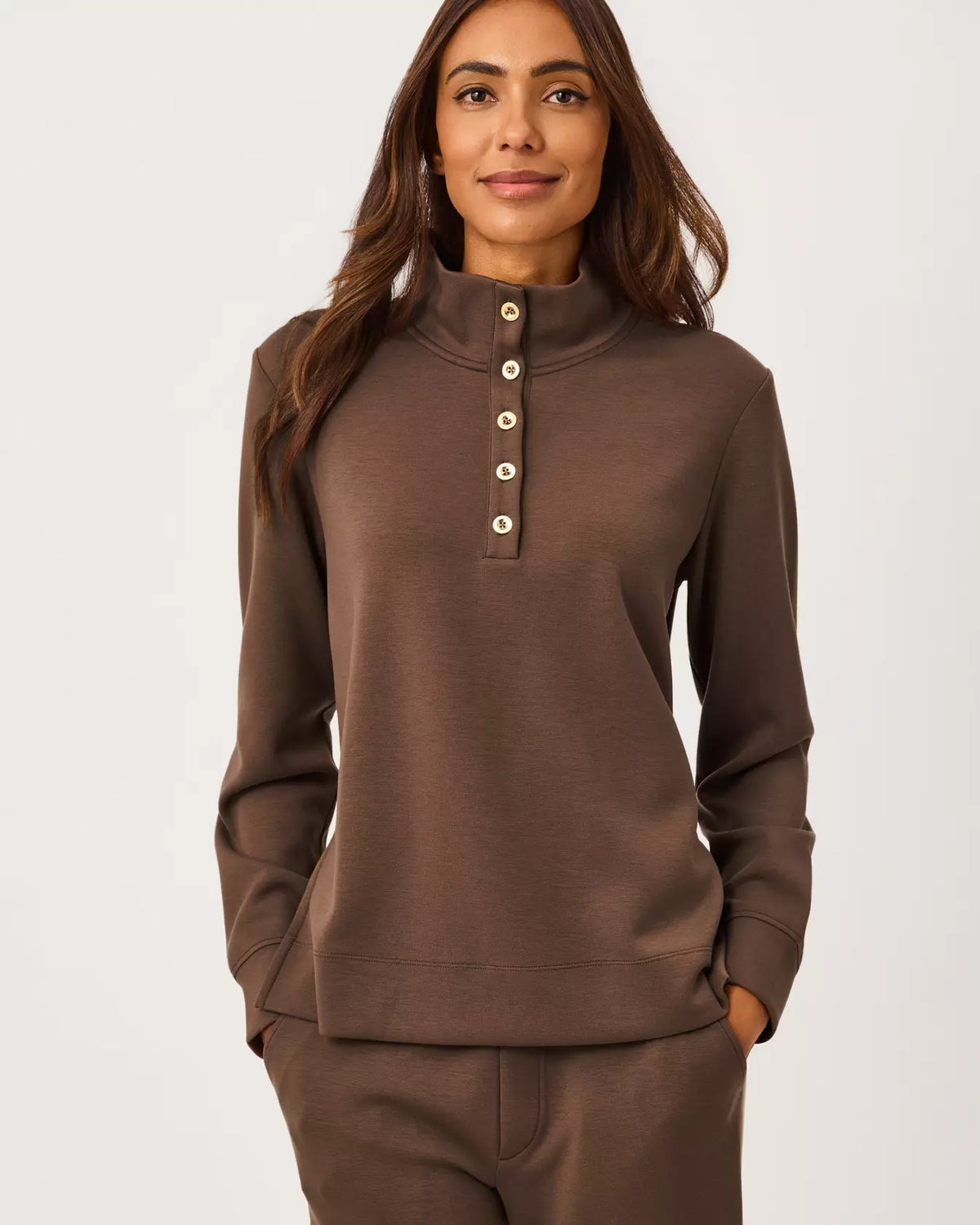 The "Coco Beach" UPF 50+ Cowie Pullover by Lilly Pulitzer