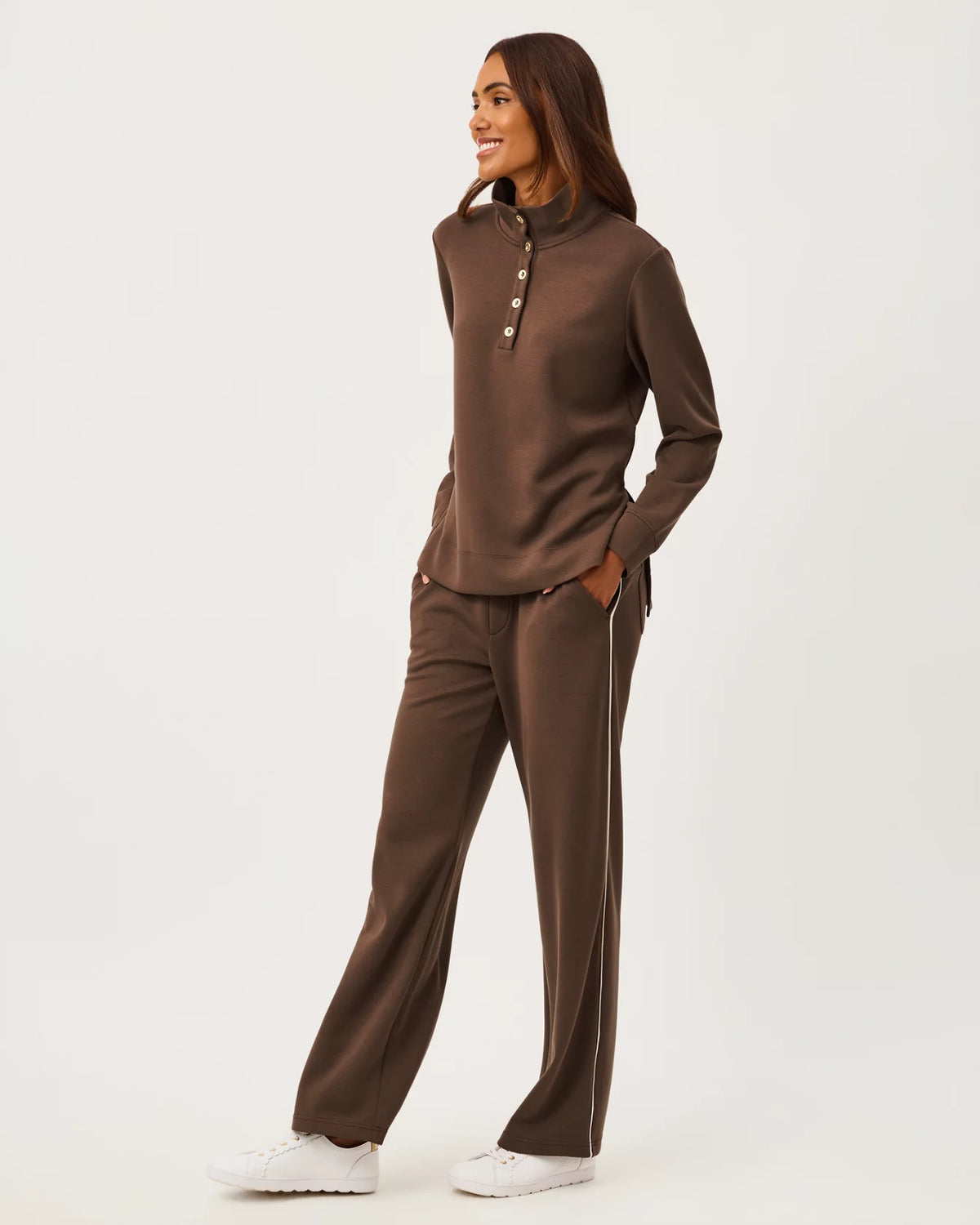 The "Coco Beach" UPF 50+ Cowie Pullover by Lilly Pulitzer