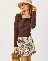 The "Coco Beach" Beaty Long Sleeve Top by Lilly Pulitzer