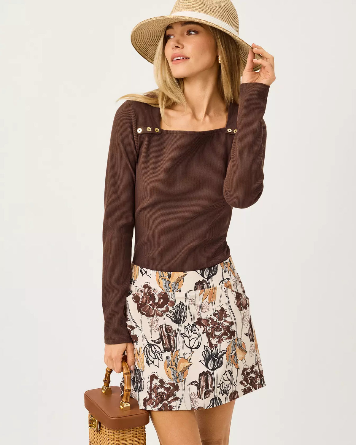 The "Coco Beach" Beaty Long Sleeve Top by Lilly Pulitzer