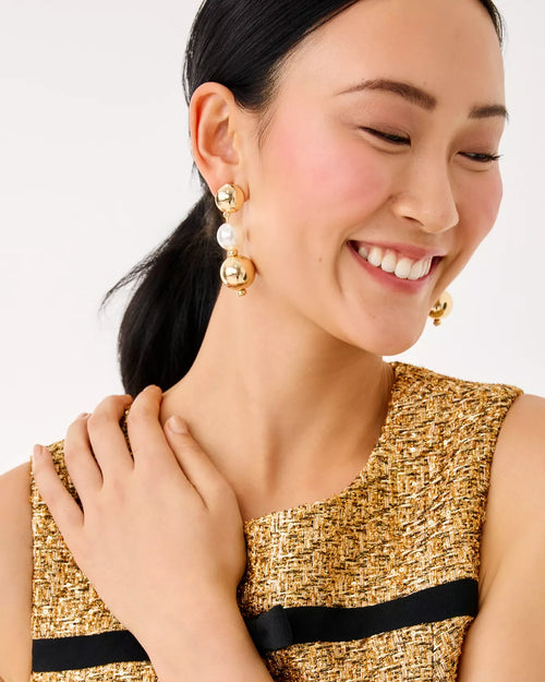 The "Moonlight Magic" Earrings by Lilly Pulitzer