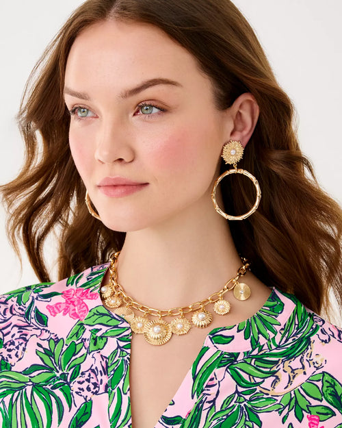 The "Canopy Colony" Earrings by Lilly Pulitzer