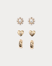 The "Spicy Socialite" Earring Set by Lilly Pulitzer