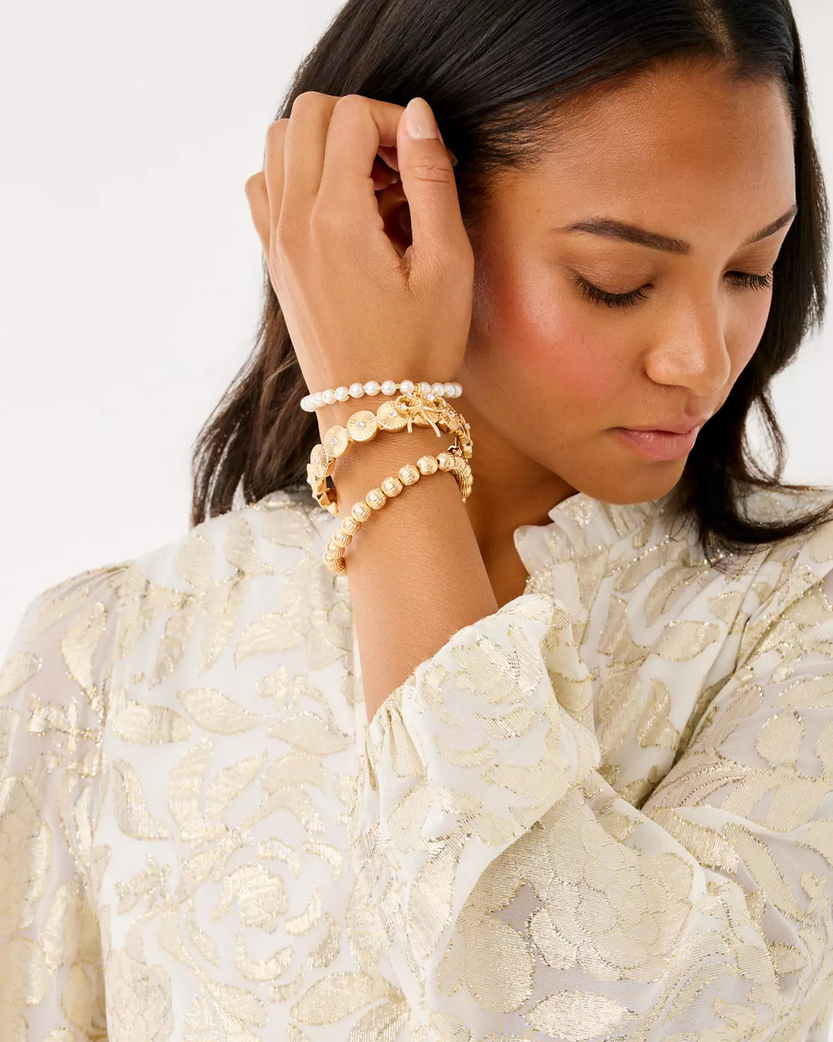 The "Tis The Season" Bracelet Set by Lilly Pulitzer