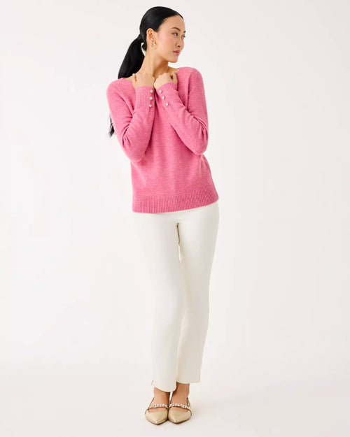 The "Confetti Pink" Lola Sequin Sweater by Lilly Pulitzer