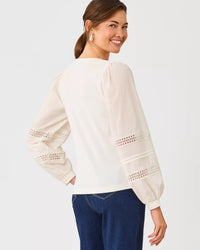 The "Ronson" Long Sleeve Top by Lilly Pulitzer