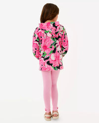 The "Party All the Time" Girls Mini Kamillie Hoodie by Lilly Pulitzer