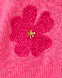 The "Pink Aster" Millard Sweater by Lilly Pulitzer
