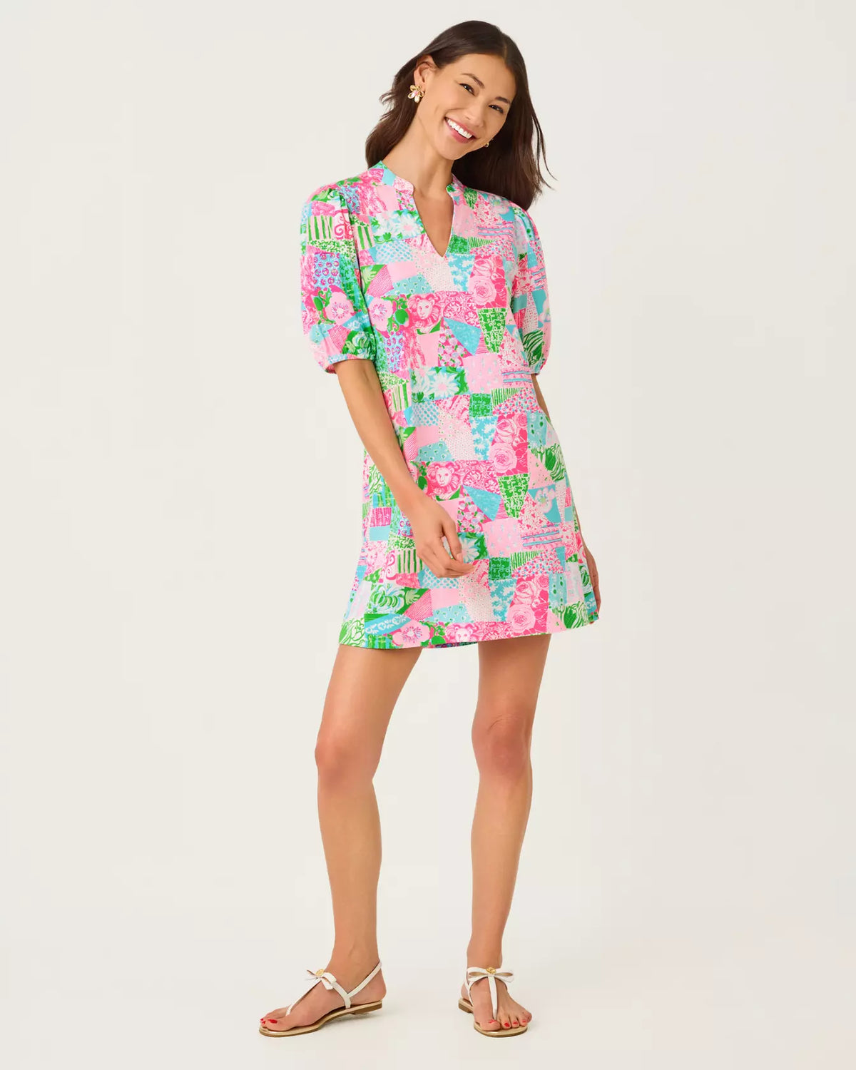 The "Crazy Quilt" Carey Dress by Lilly Pulitzer