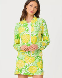 The "Mumbo Jumbo" UPF 50+ Luxletic Aegean Jacket by Lilly Pulitzer by Lilly Pulitzer