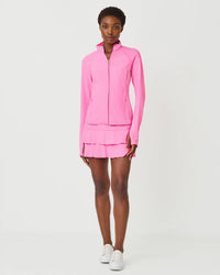 The "Pink Worth" UPF 50+ Luxletic Lunan Skort by Lilly Pulitzer