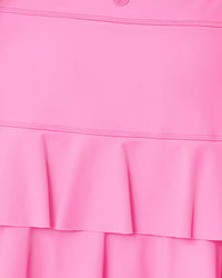 The "Pink Worth" UPF 50+ Luxletic Lunan Skort by Lilly Pulitzer