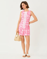 The "Burst of Joy" Shaina Skirted Romper by Lilly Pulitzer
