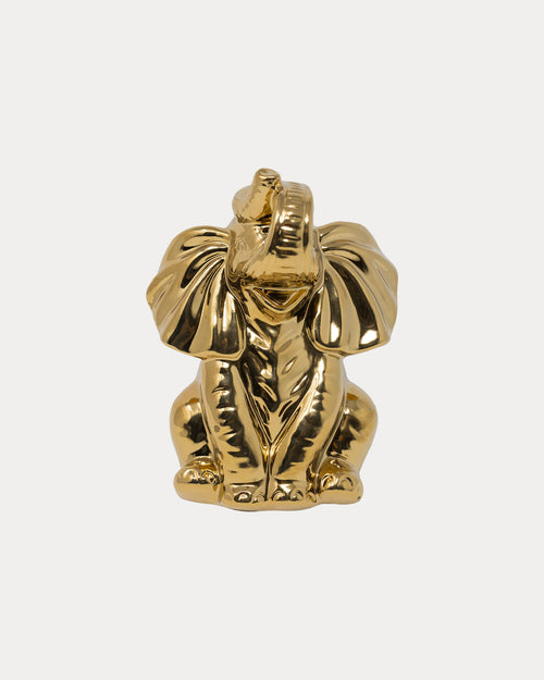 The “Gold Metallic” Ceramic Elephant by Lilly Pulitzer