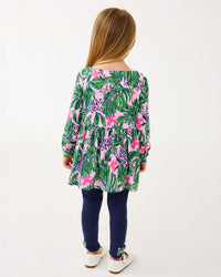 The “Roaring with Joy” Mini Adella Tunic & Legging Set by Lilly Pulitzer