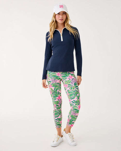The “Roaring with Joy” UPF 50+ Luxletic Weekender High Rise Legging by Lilly Pulitzer