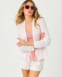 The "Faretta" Short Length Cardigan by Lilly Pulitzer