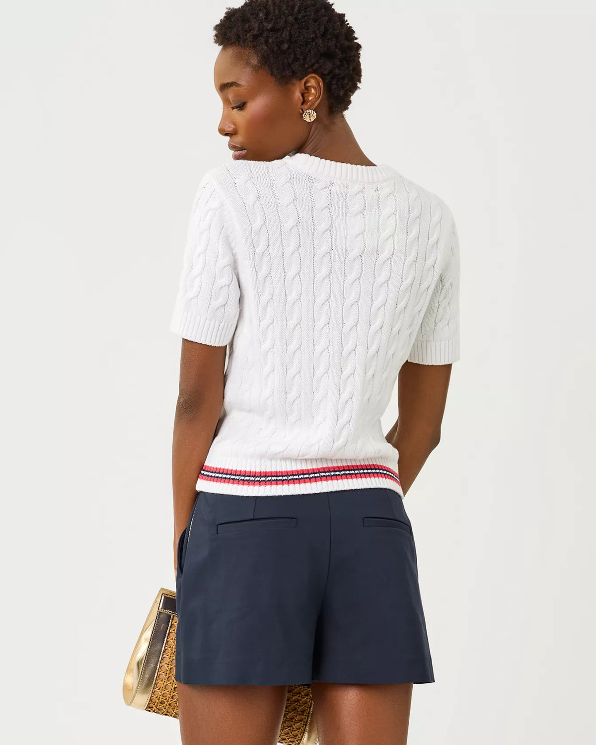 The "Lobster Embroidery" Miko Sweater by Lilly Pulitzer