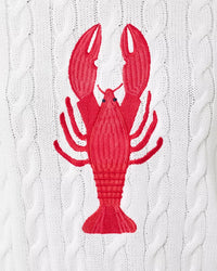 The "Lobster Embroidery" Miko Sweater by Lilly Pulitzer