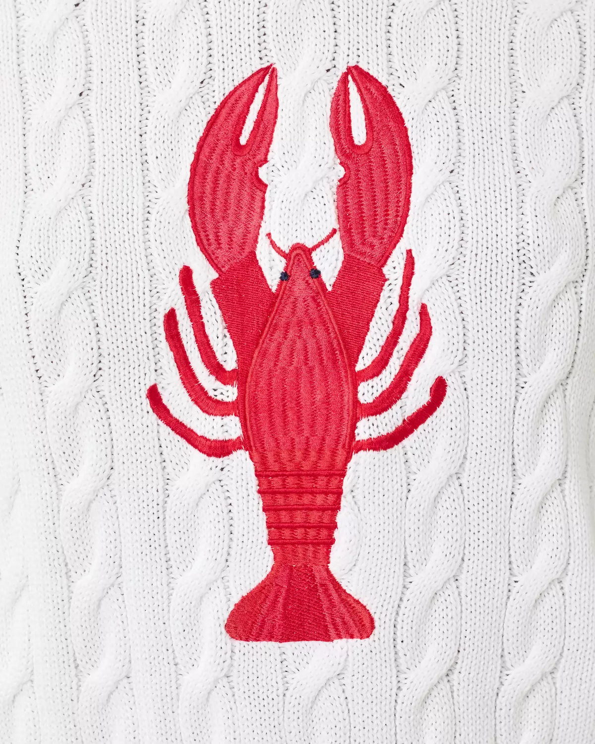 The "Lobster Embroidery" Miko Sweater by Lilly Pulitzer