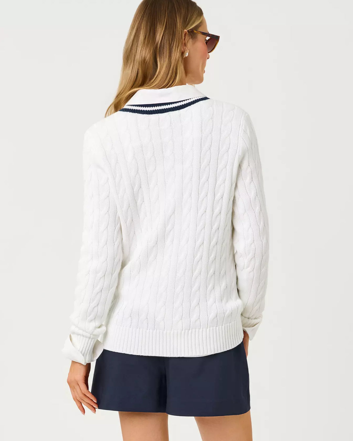 The "Crab Crochet" Brockton Sweater by Lilly Pulitzer