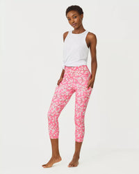 The "Lil Liza" UPF 50+ Luxletic 24" Weekender High Rise Midi Legging by Lilly Pulitzer