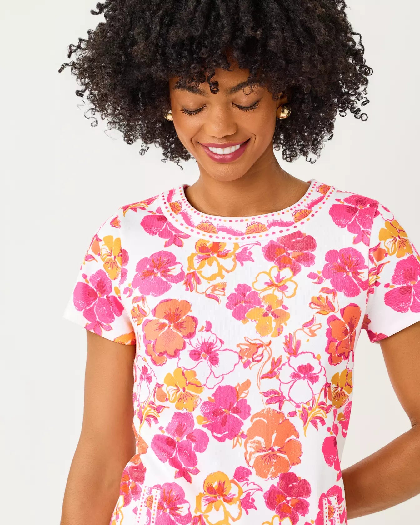 The "Pansy Fansy" Linnea Shift Dress by Lilly Pulitzer