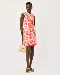 The "Pansy Fansy" Evangeline Sleeveless Dress by Lilly Pulitzer